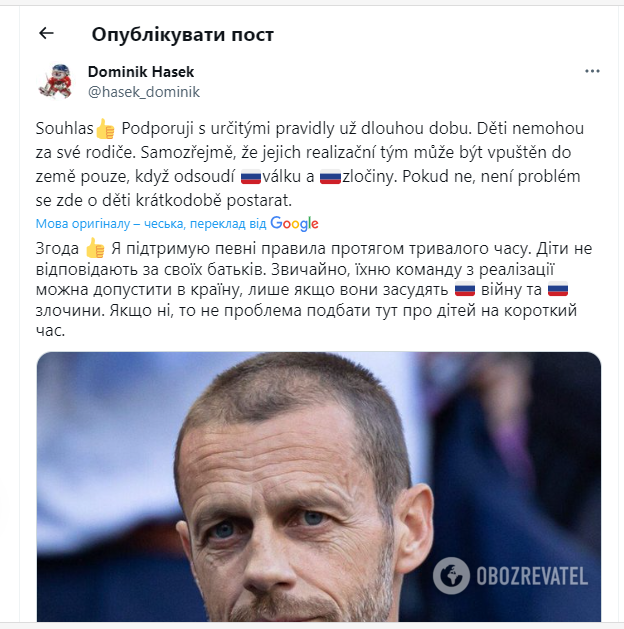 ''They are not responsible''. A sports legend and friend of Ukraine suddenly supports Russia. Z-patriots are ecstatic