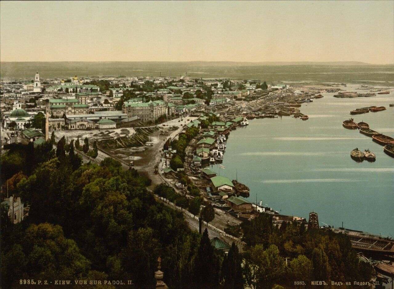 Unikalne zdjęcia Kijowa z 1900 roku znalezione w Bibliotece Waszyngtońskiej zostały opublikowane w sieci. Zdjęcie.