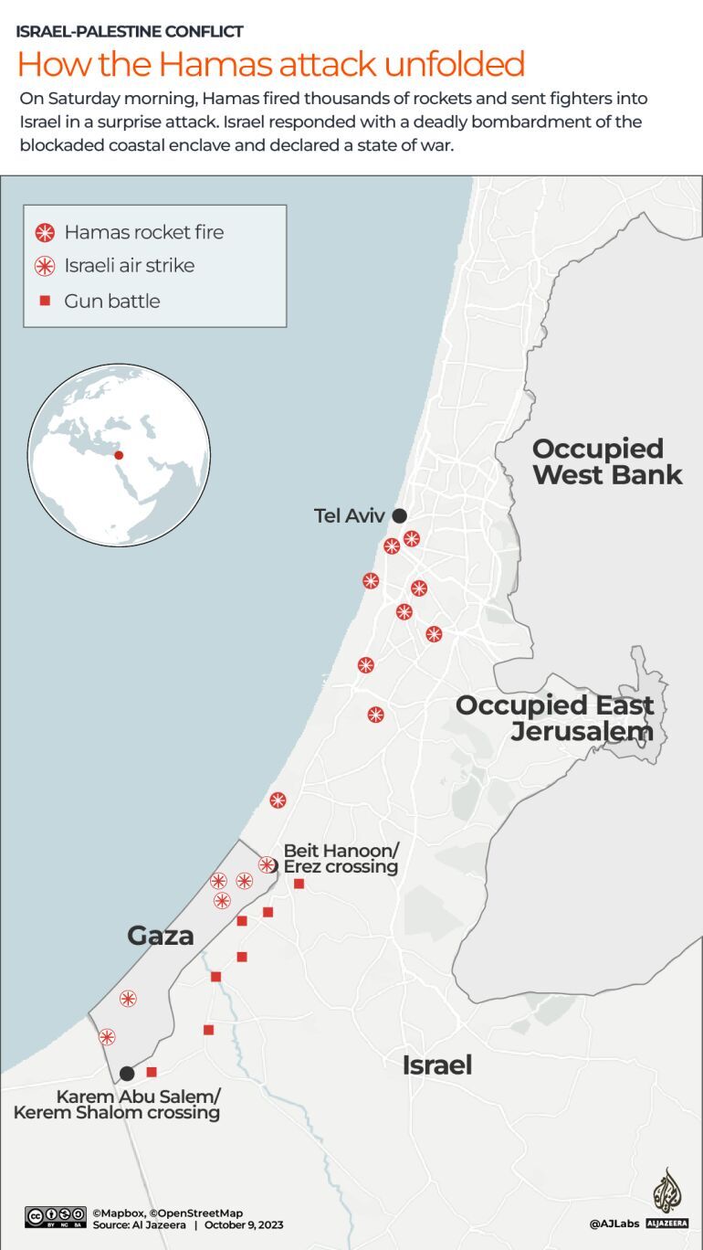 Czwarty dzień wojny w Izraelu: IDF uderza na Strefę Gazy, Turcja chce pośredniczyć w rozmowach (aktualizacja)