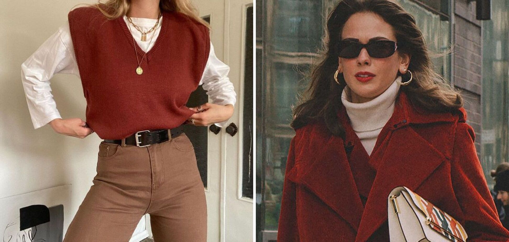 The main color of this fall is red: how to wear and what to combine it with