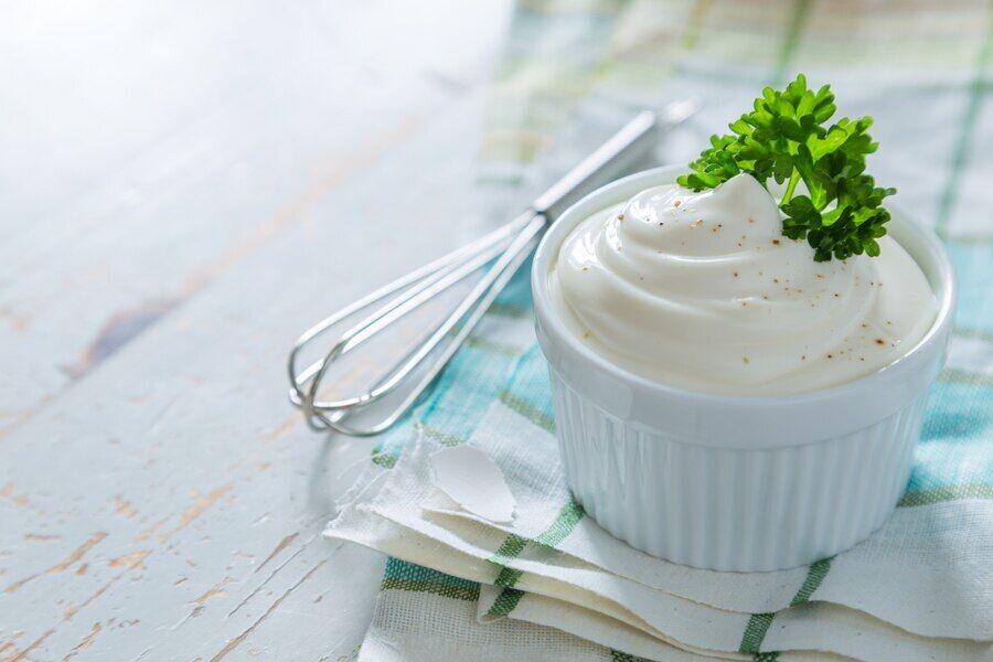 How to prepare homemade mayonnaise with boiled eggs