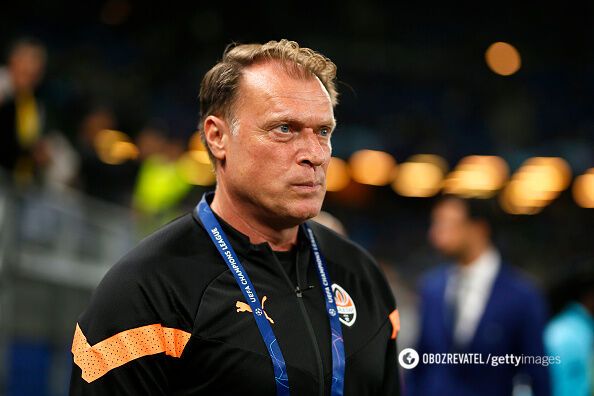 He lasted 12 matches: ''Shakhtar'' fires head coach