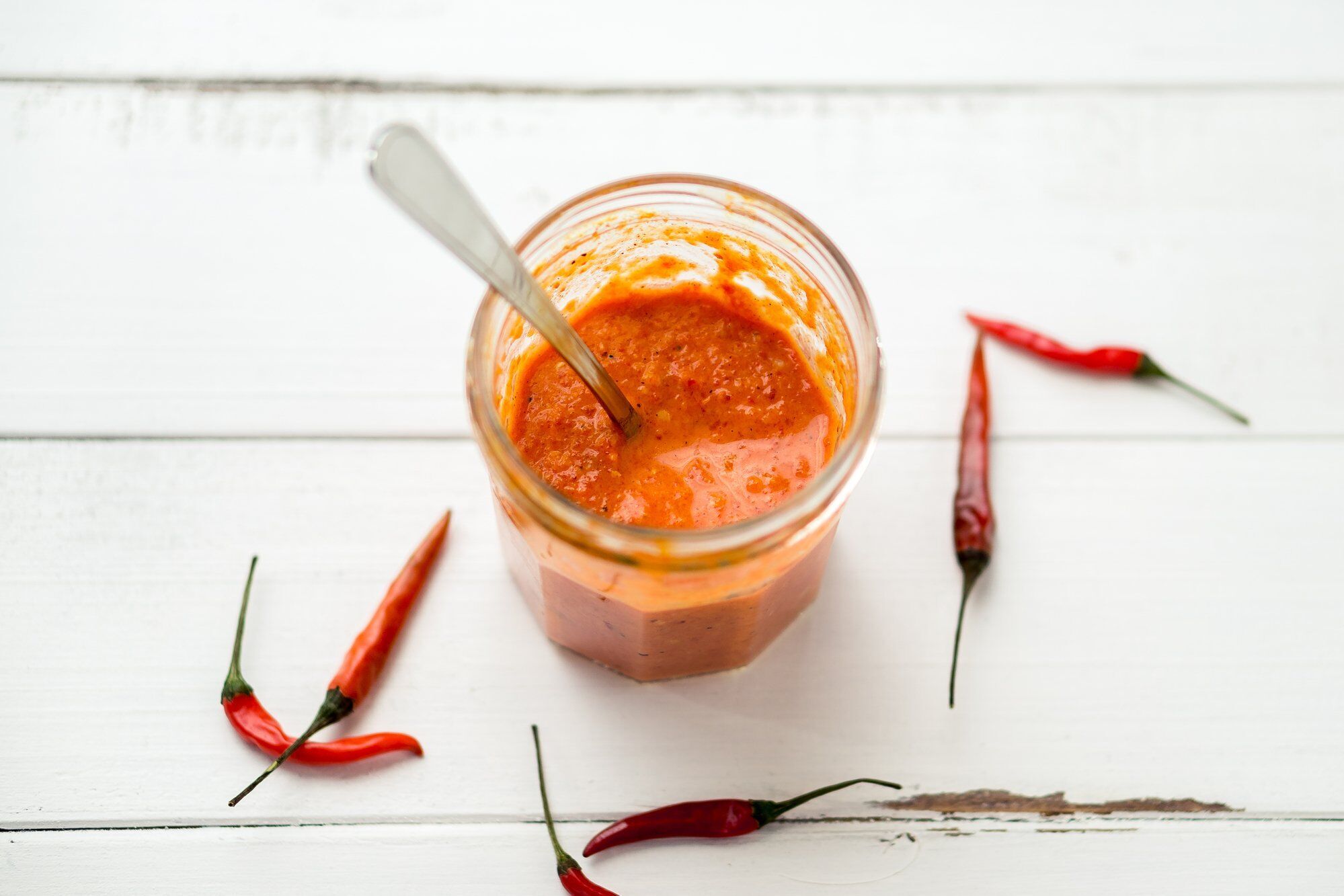 Bell pepper and red pepper sauce