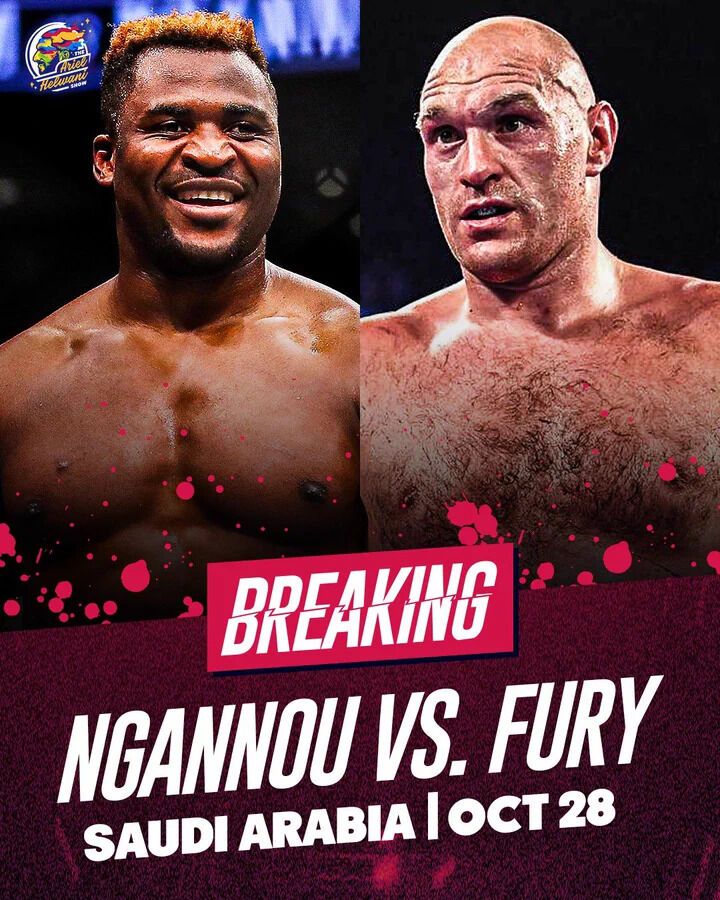 Where to watch Fury - Ngannou: broadcast schedule of the boxing evening