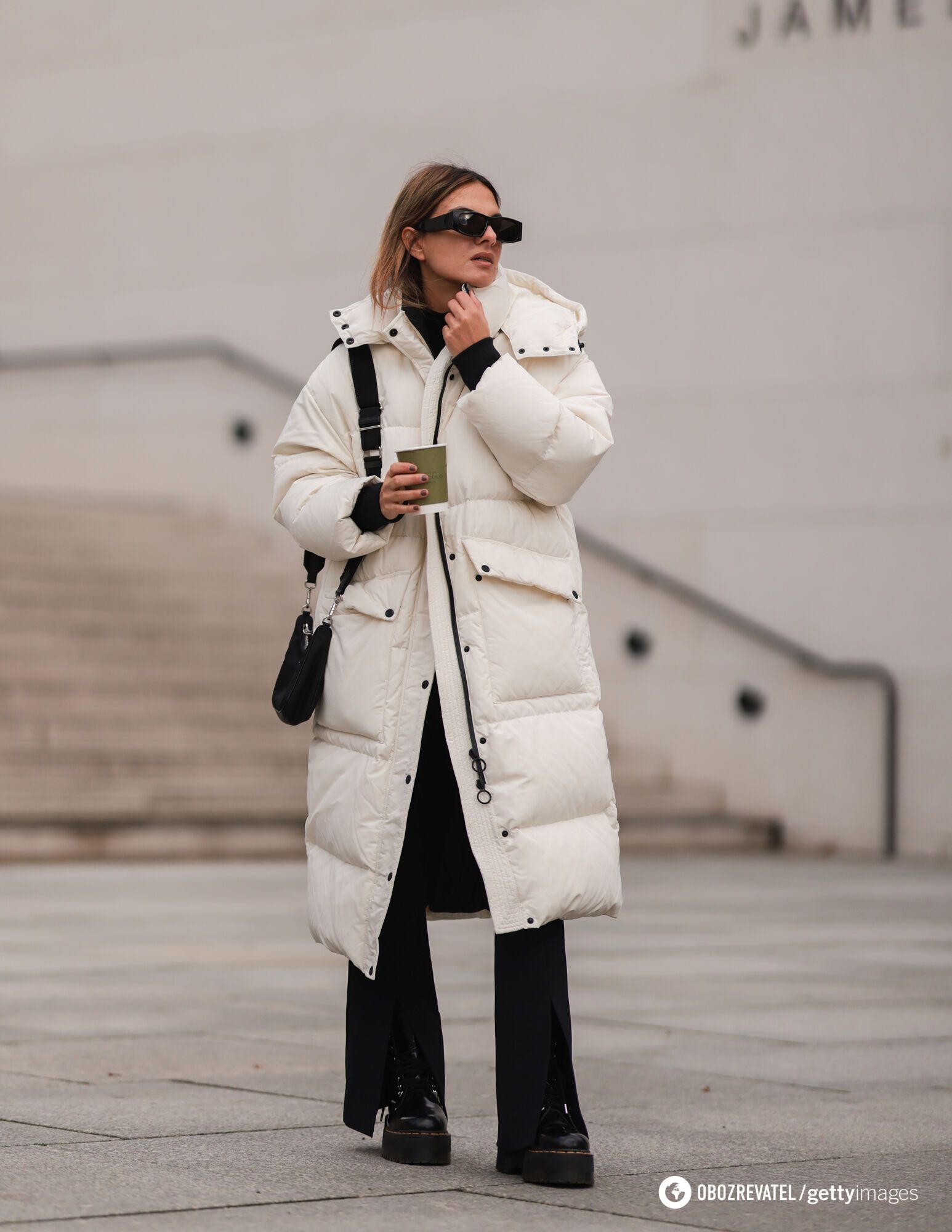 Warm and cozy: 5 fashionable looks with a down jacket that you will want to repeat