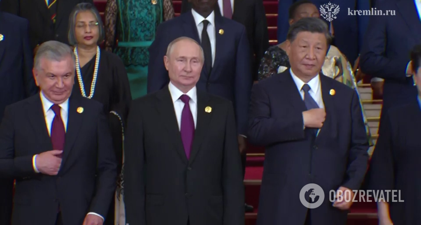 Meeting between Vladimir Putin and Xi Jinping