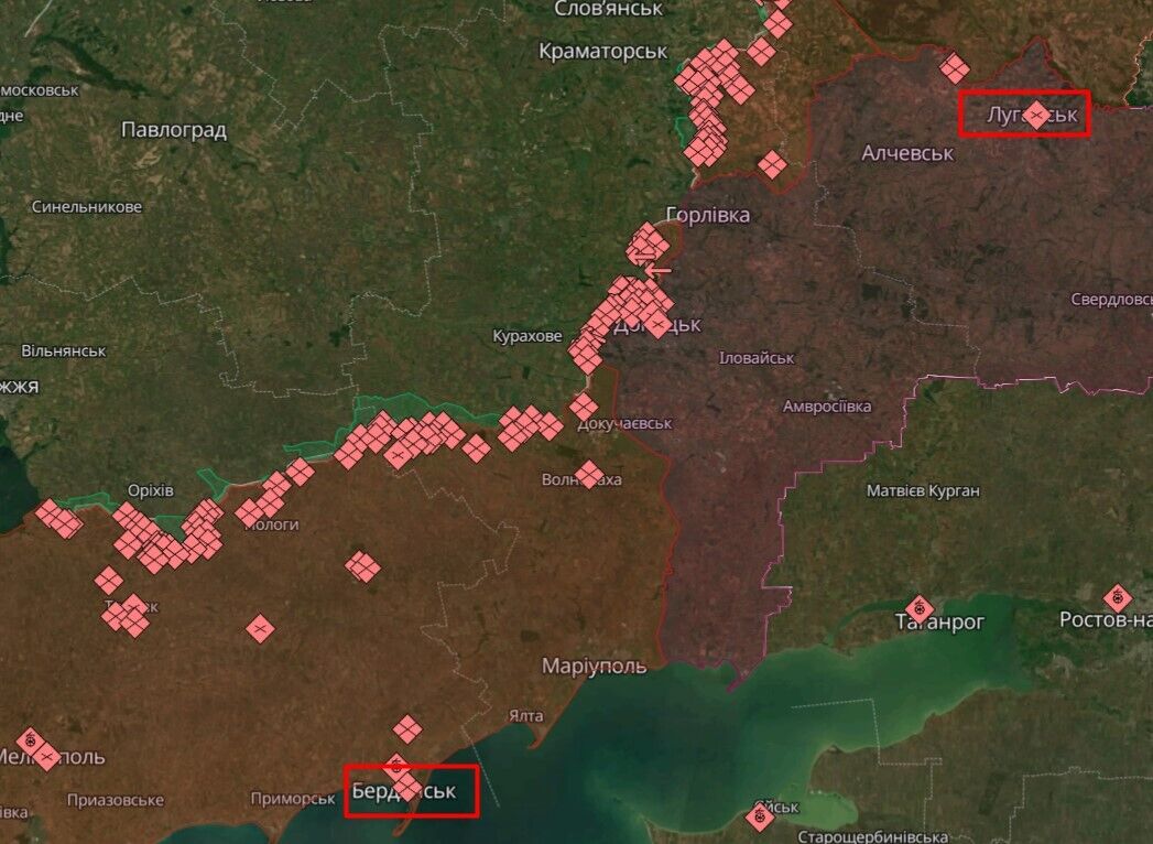 Ukraińskie siły zbrojne atakują helikoptery okupantów i sprzęt lotniskowy w pobliżu Ługańska i Berdiańska. Wideo