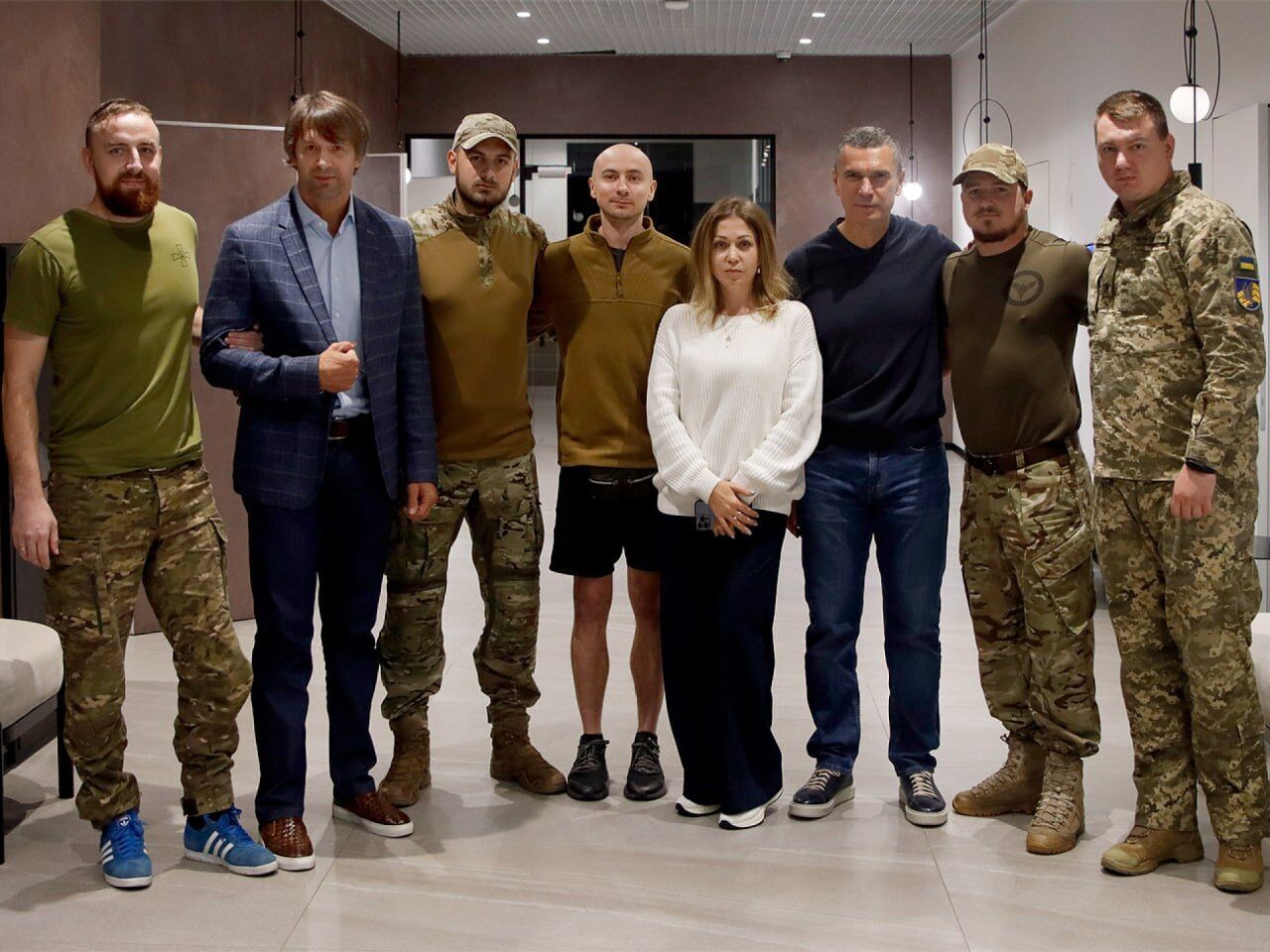 Hryhoriy Kozlovksyi helps with the rehabilitation of AFU soldiers