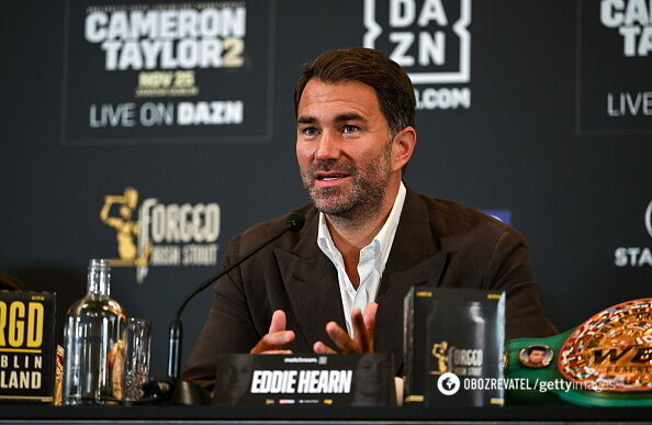 ''To block it''. Hearn explains why the Usyk-Fury fight was really announced