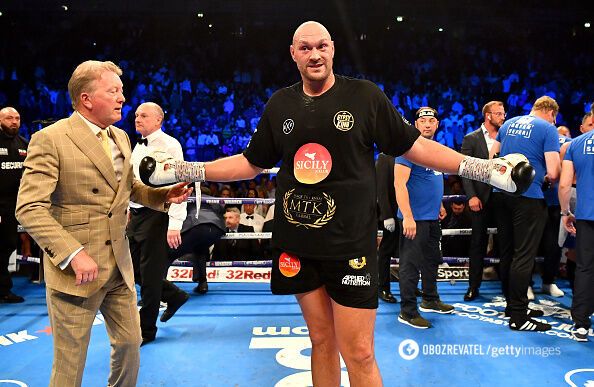 ''I'm not worried at all.'' Fury says the only thing that interests him in the fight with Usyk