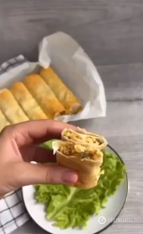 Elementary pita bread tubes in 15 minutes for a hearty lunch: how to prepare