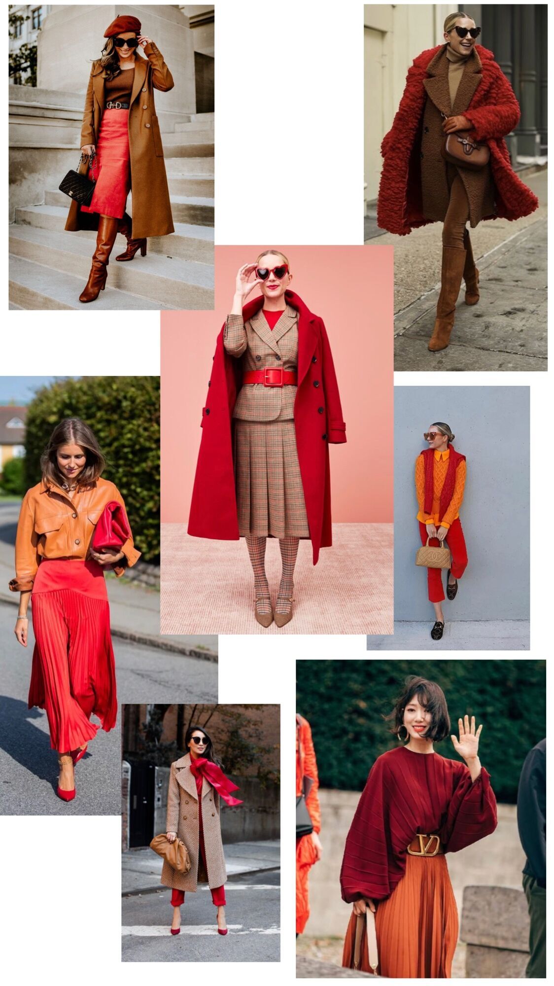The most fashionable colour of 2023: TOP-7 street-style women's looks