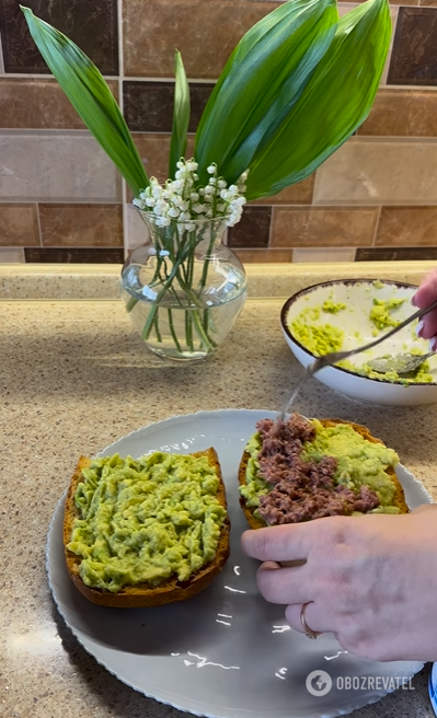 Elementary avocado toast for a nutritious breakfast: 5 minutes to prepare