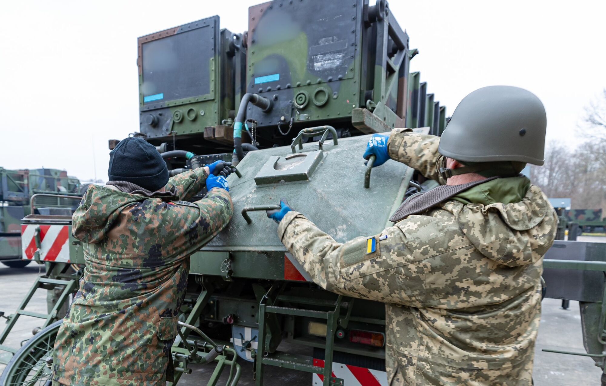 In Germany started exercises of a new group of Ukrainian military on Patriot SAMs. Photo
