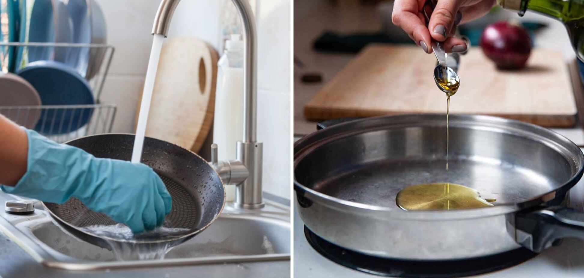How to clean pots and pans properly