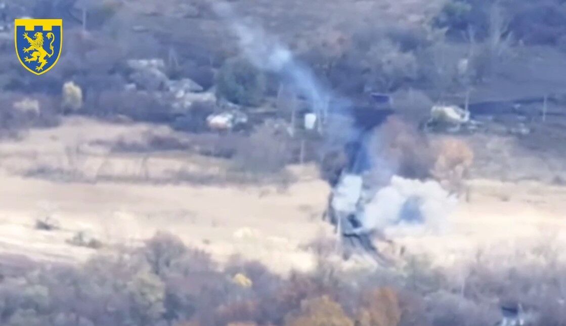 Ukrainian Armed Forces destroyed an enemy flamethrower system ''Soncepyok'' with an accurate strike, one volley of which costs up to 150 thousand dollars. Video.