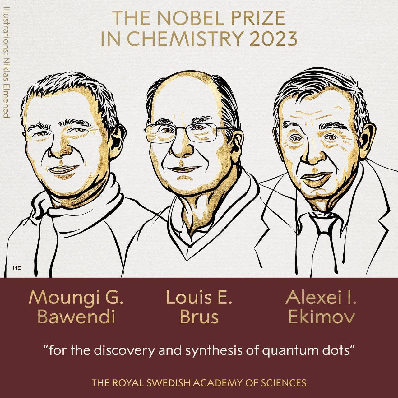 Three scientists win the prize
