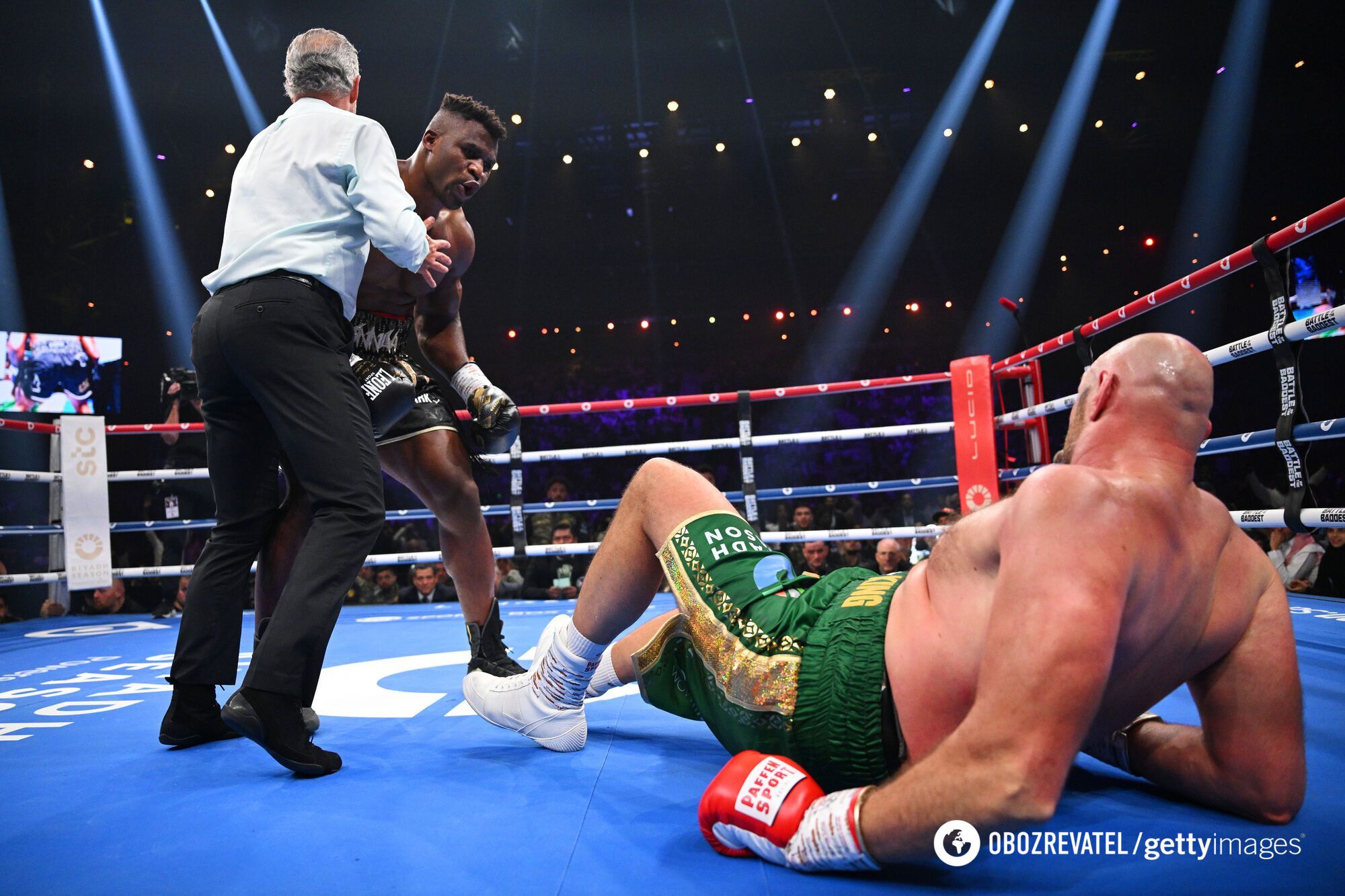 For Usyk's information: 7 times Tyson Fury was knocked down. Video