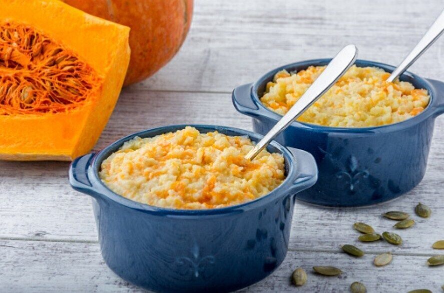 What to make delicious pumpkin porridge with, besides millet: sharing an idea