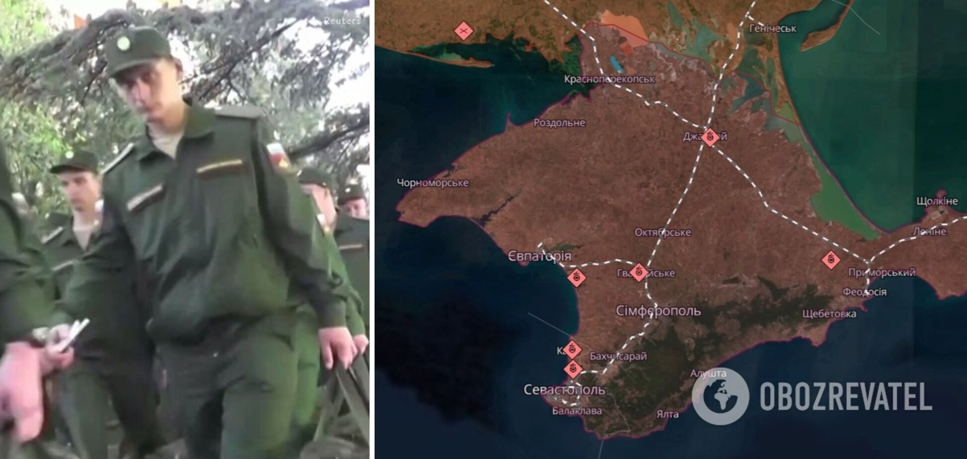 They don't want to become cannon fodder: Russian military and ''mobiks'' from Crimea surrender more often. Video.