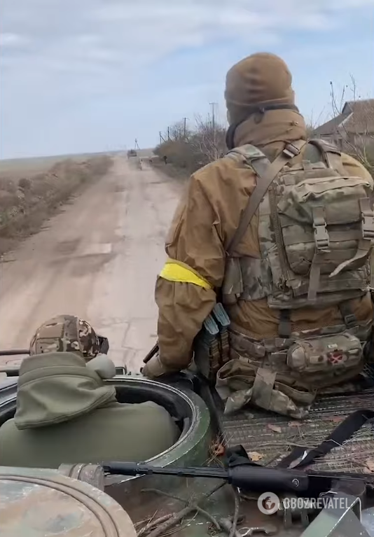 Ukraińscy żołnierze wyzwalają region Chersonia