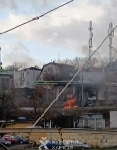 Eksplozja na stacji benzynowej w Charkowie: Państwowa Służba Ratownicza już na miejscu. Wideo