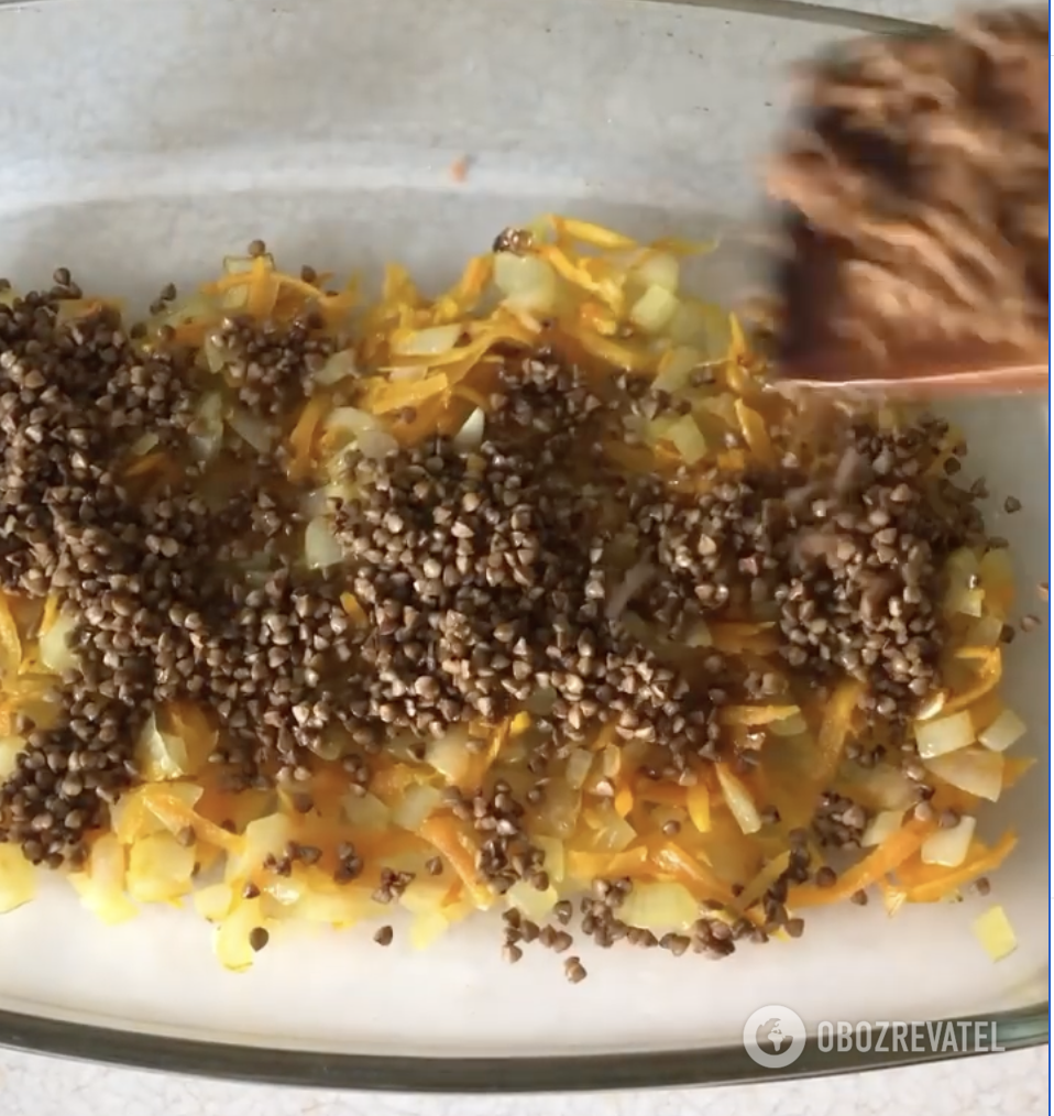 Cooking buckwheat