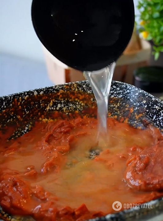 How to make delicious pasta in sauce for lunch