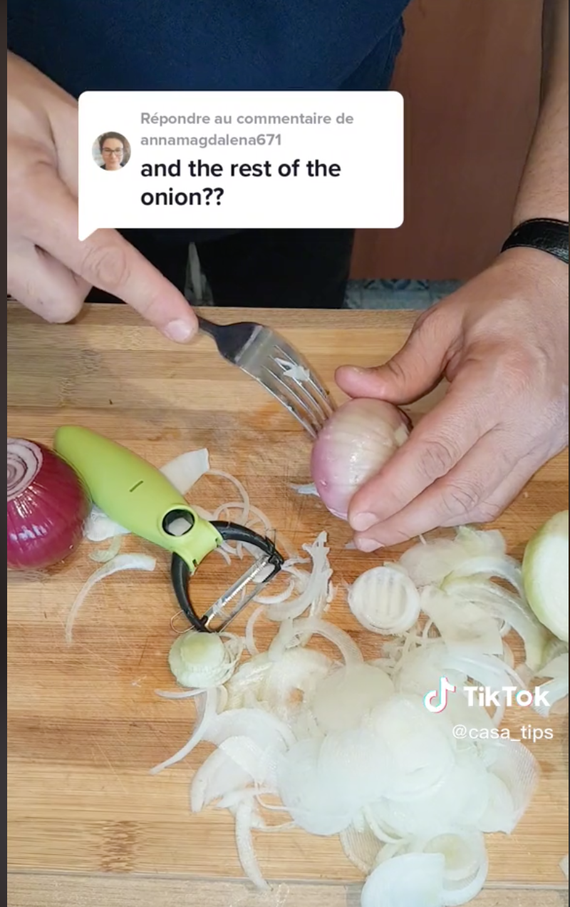 How to cut onions correctly