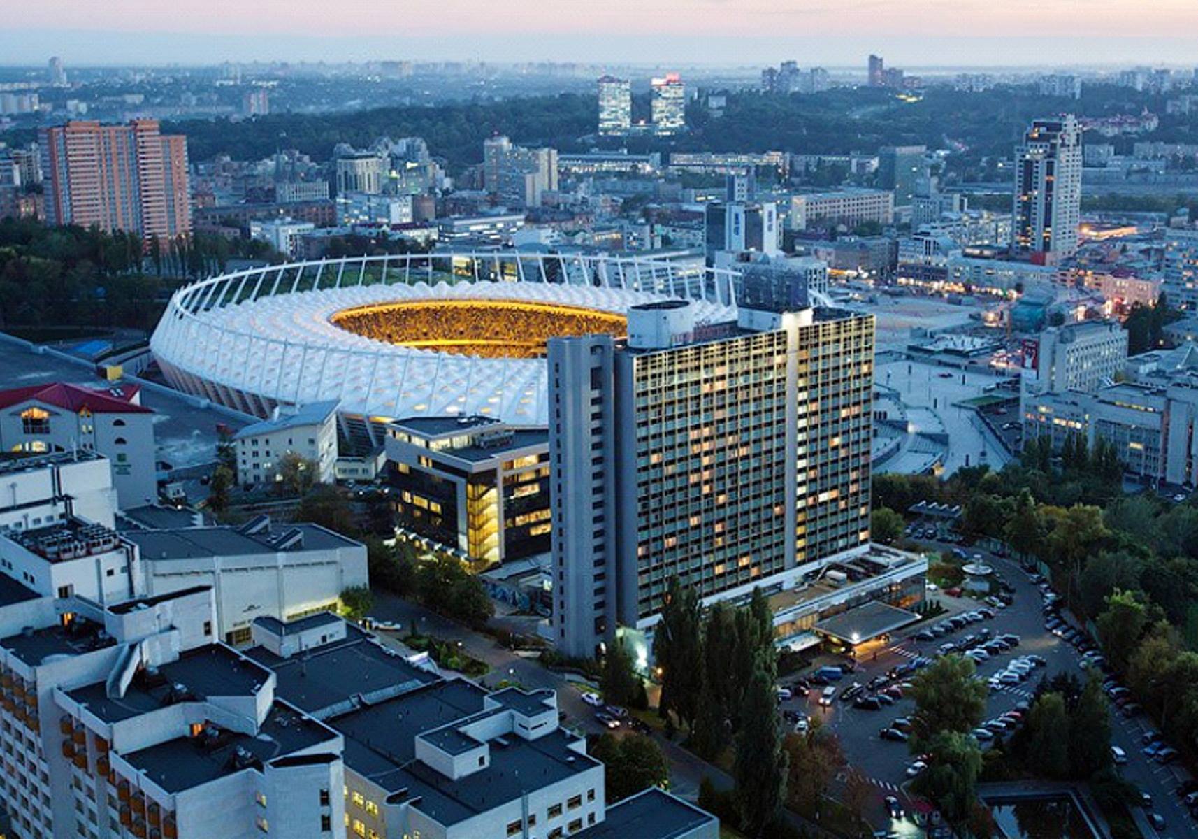 Modern photo of the NSC Olimpiyskiy.