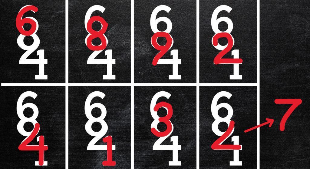 How many digits are in the picture? A challenging puzzle that only a select few can do