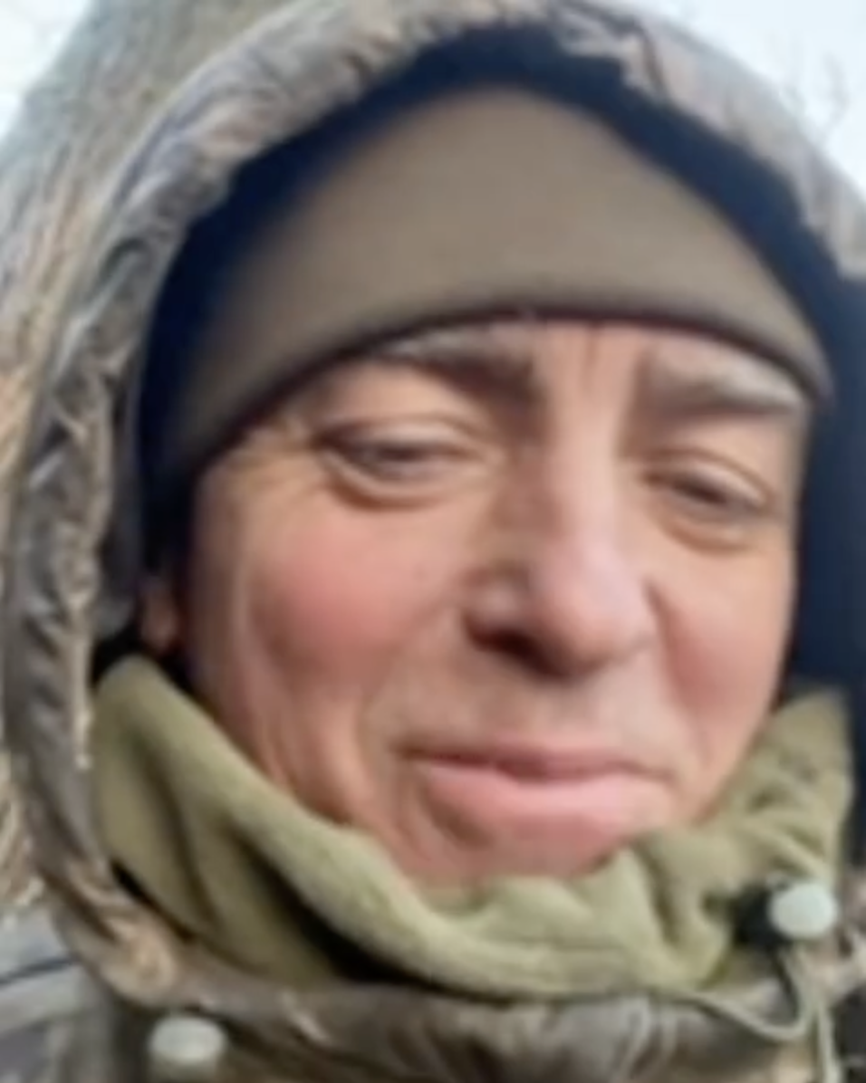 Hapchynska's husband recorded a tender video for her from the front and moved the online community to tears