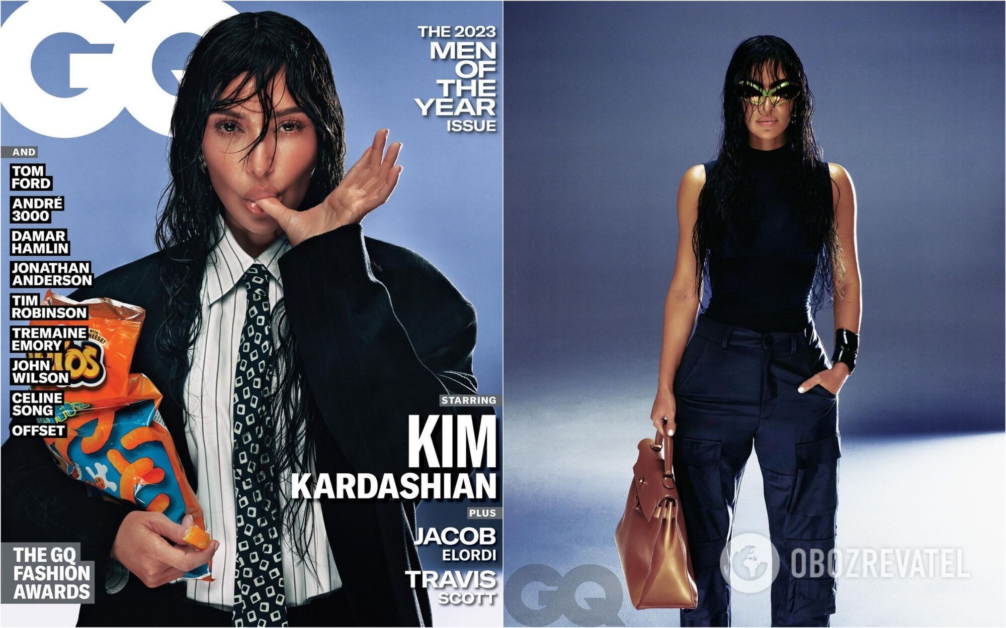 Kim Kardashian Who Was Named Man Of The Year By Gq Stunned Fans With Makeover Shes Now