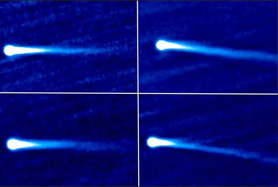 Comet Erasmus and its tail