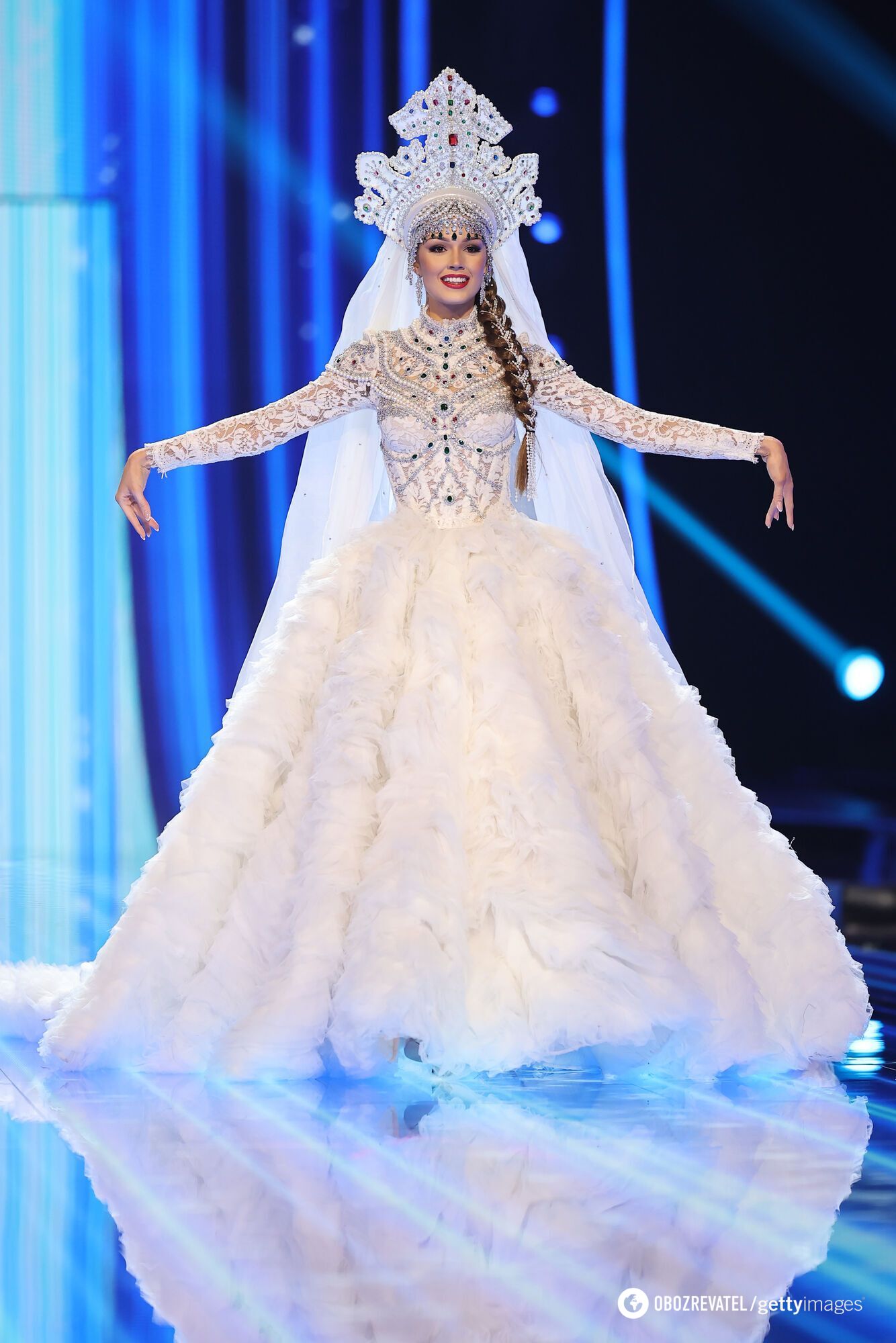 Russian dressed up as a ''swan tsarevna'': top 5 funniest and most ridiculous national costumes at 2023 Miss Universe