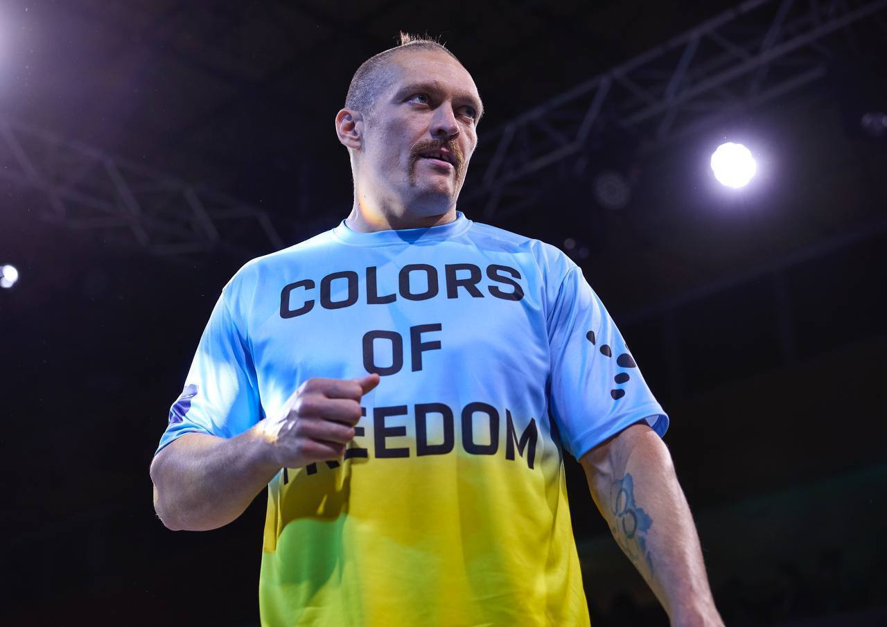 ''This is my territory!'' Usyk admitted what he told Fury during the fight at a press conference