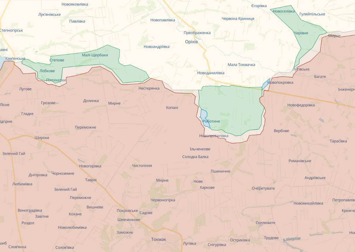 General Staff: defense forces hold positions on the left bank of Dnipro: 67 military clashes occurred on the entire frontline during the day
