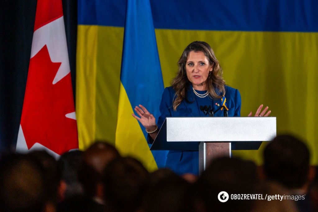 Ukrainian Chrystia Freeland, twice minister of the Canadian government, says the world should be grateful to Ukraine for its courage