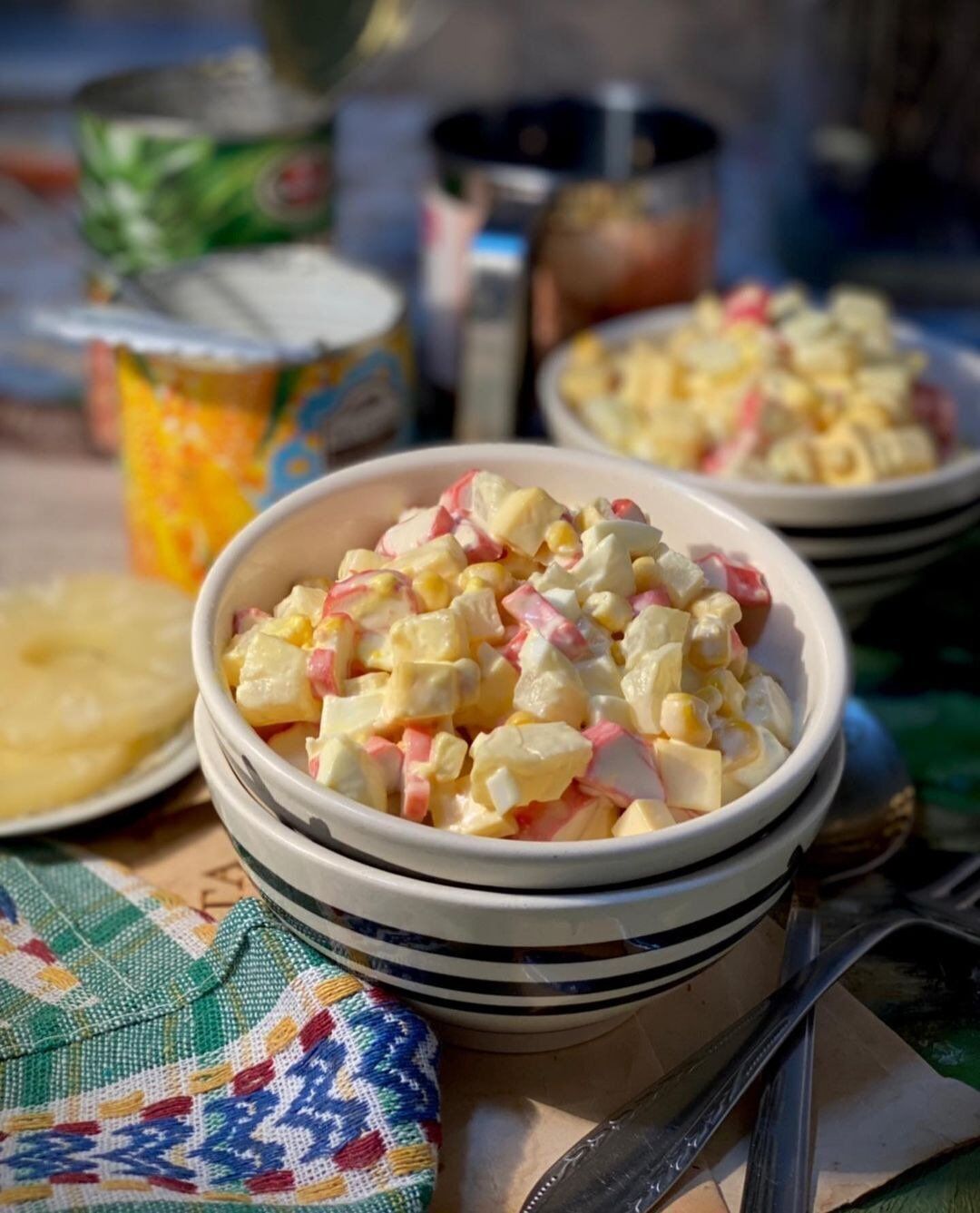 Crab salad for the New Year