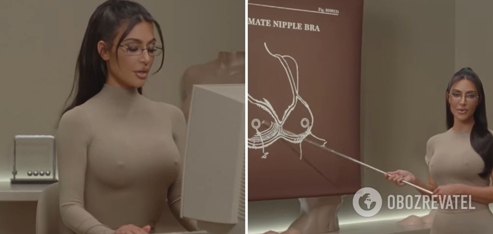 How Kim Kardashian's new SKIMS nipple bra empowers breast cancer
