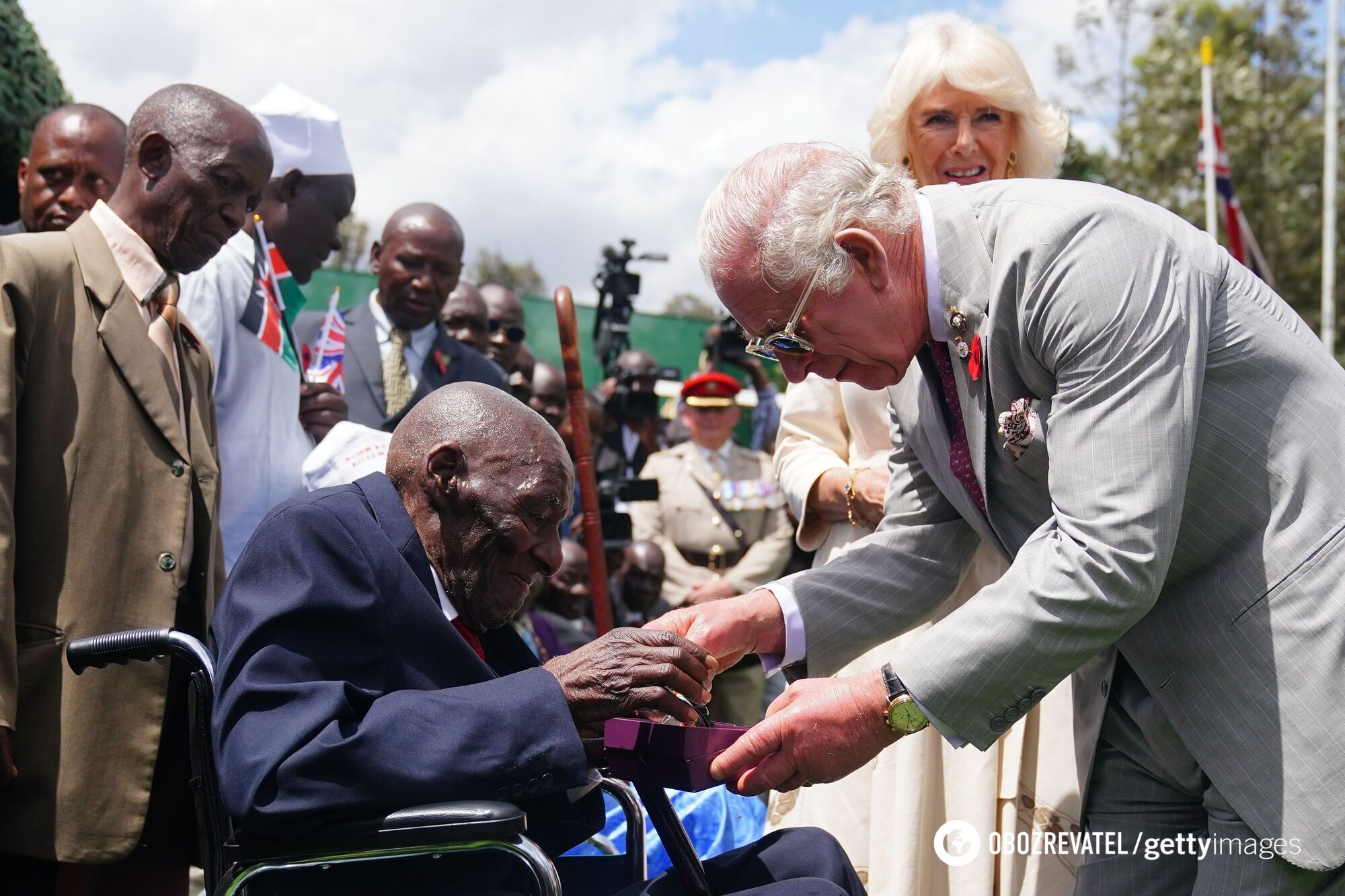 King Charles met with the world's oldest man: what the 117-year-old Kenyan looks like and what he is known for