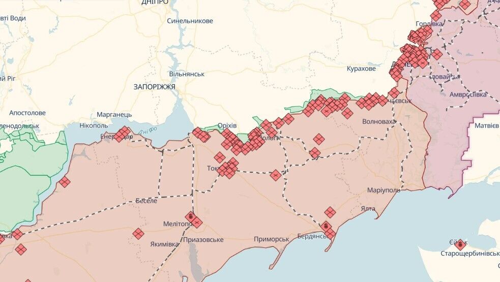 Sztab Generalny: wróg przeprowadził nieudane szturmy w Donbasie i Zaporożu, Siły Obronne zniszczyły magazyn okupantów i 8 systemów artyleryjskich