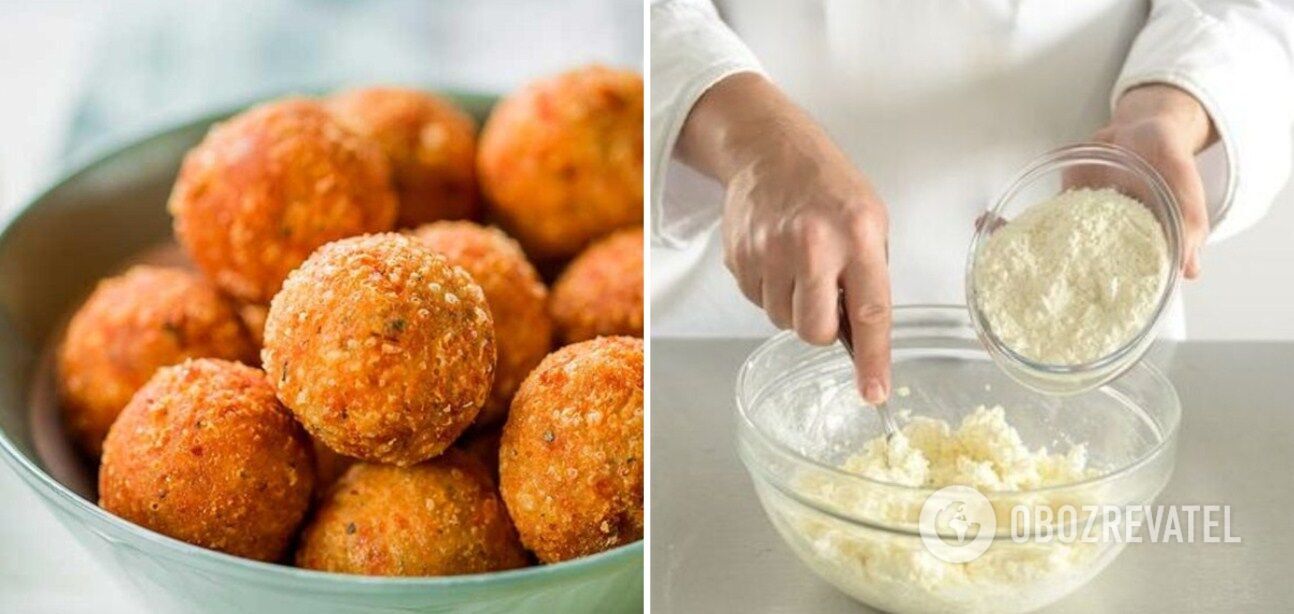 How to fry cottage cheese doughnuts: they turn out puffy and non-fatty