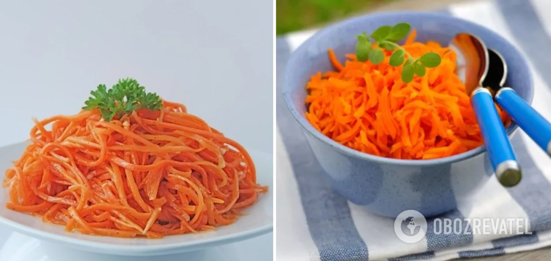 Korean-style homemade carrots