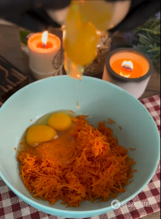 What a delicious dessert to make from carrots: very satisfying and healthy