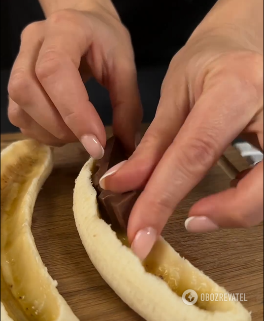 Trendy bananas with chocolate in the dough: the dessert went viral on social networks