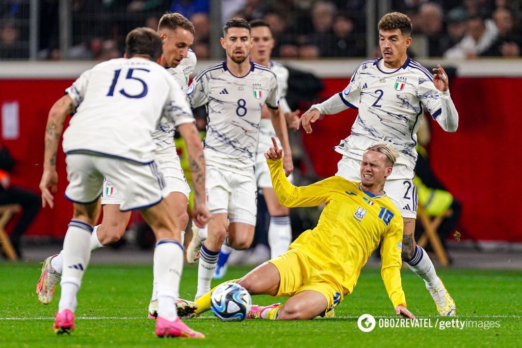 ''The referee ran to the bathroom'': the match between Ukraine and Italy with a scandalous ending caused a strong reaction in the media in the Apennines