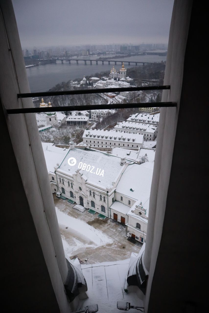 ''Not every bird will reach it'': access to the upper levels of the bell tower is now open at the Lavra. Photos and video