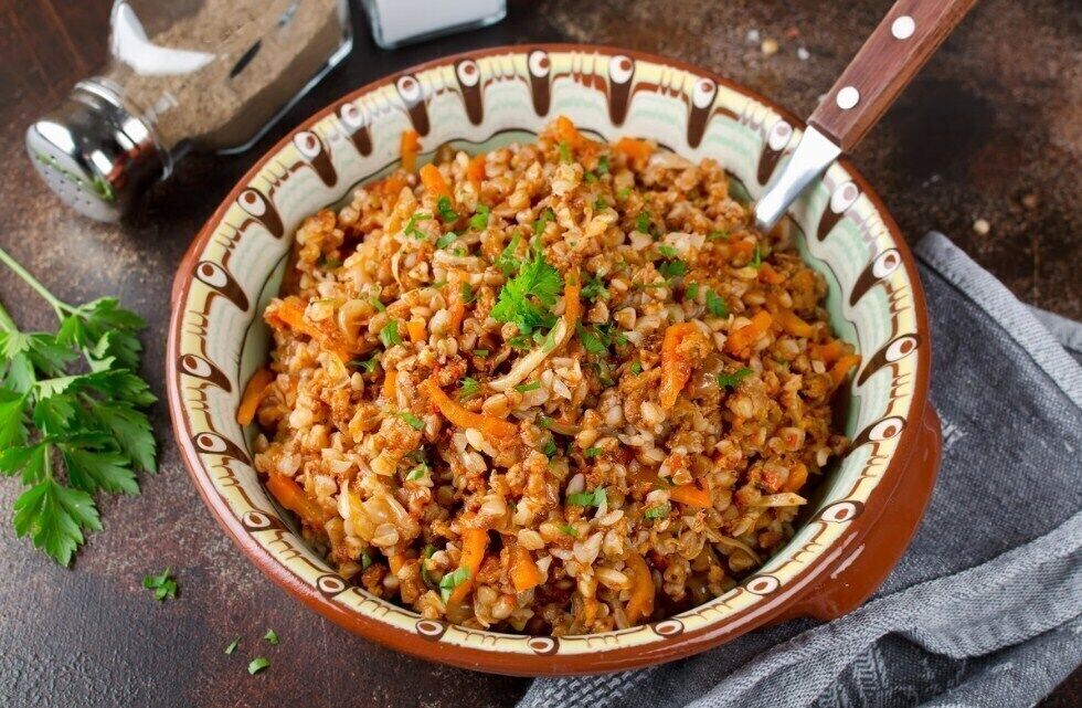 Quick buckwheat for dinner