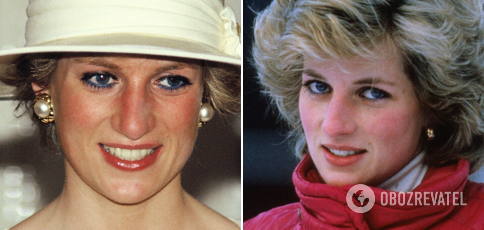 Princess Diana's makeup.